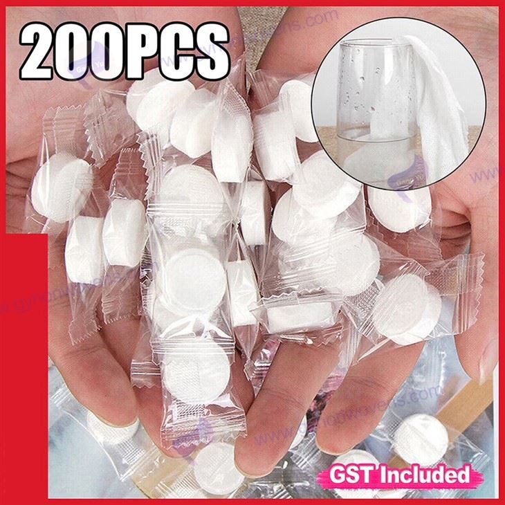 Compressed Magic Towels