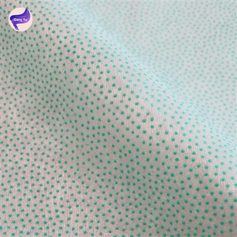 Beaded Nonwoven Fabric