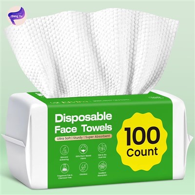 Disposable Cotton Face Towels
